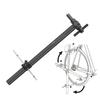 Aluminum Bicycles Derailleurs Hanger Alignment Tool With 360 Degree Rotations For Precise Rear Wheel Adjustment
