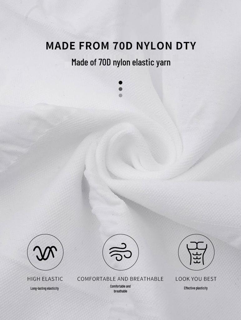 European & American Men's Seamless Long-Sleeve Shapewear Vest CX01 - Tummy Control & Slimming Base Layer