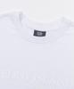 TEDDYISLAND Embossed Logo Short Sleeve White