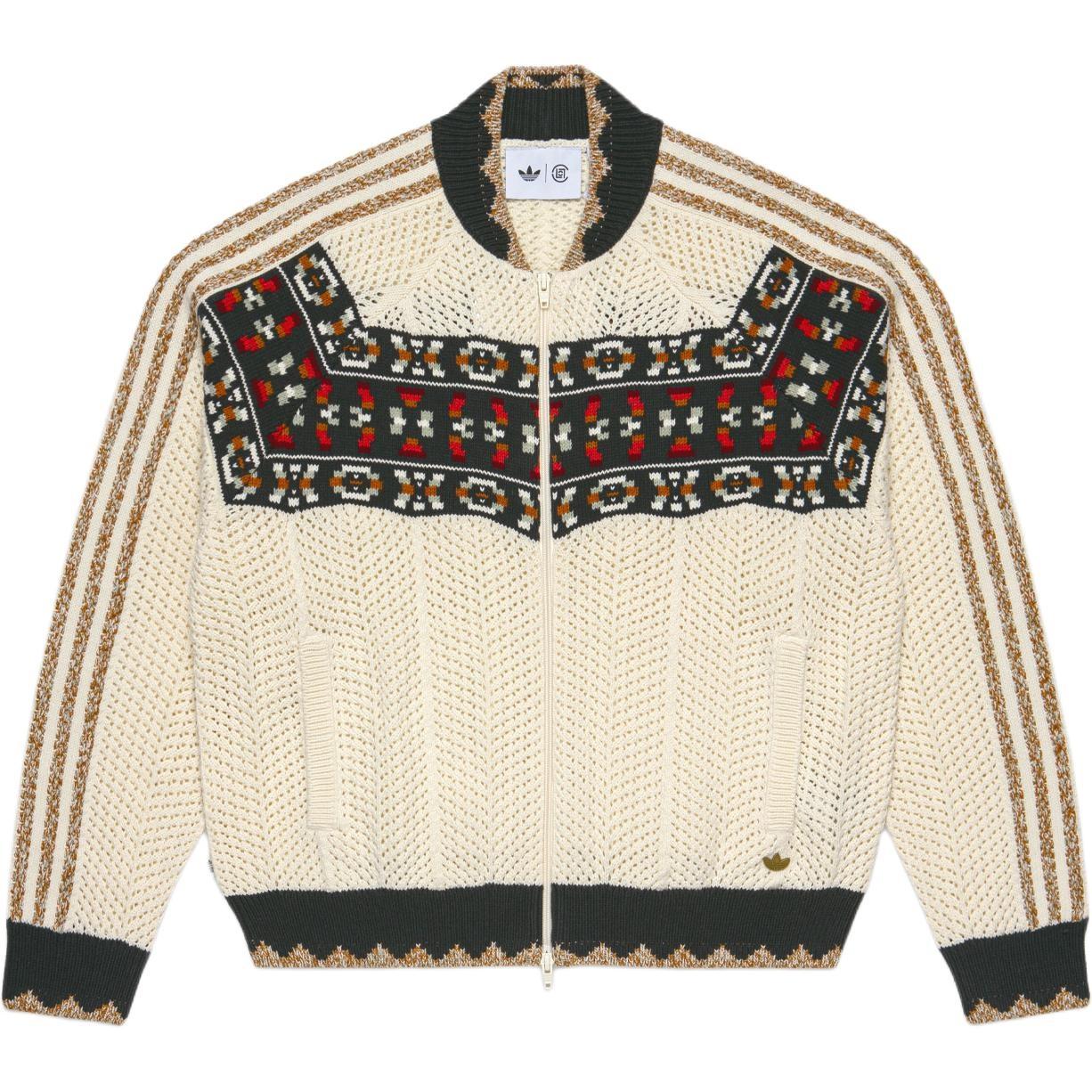 adidas X CLOT C Track Top Asia Sizing Cream White Men s IM7909 M