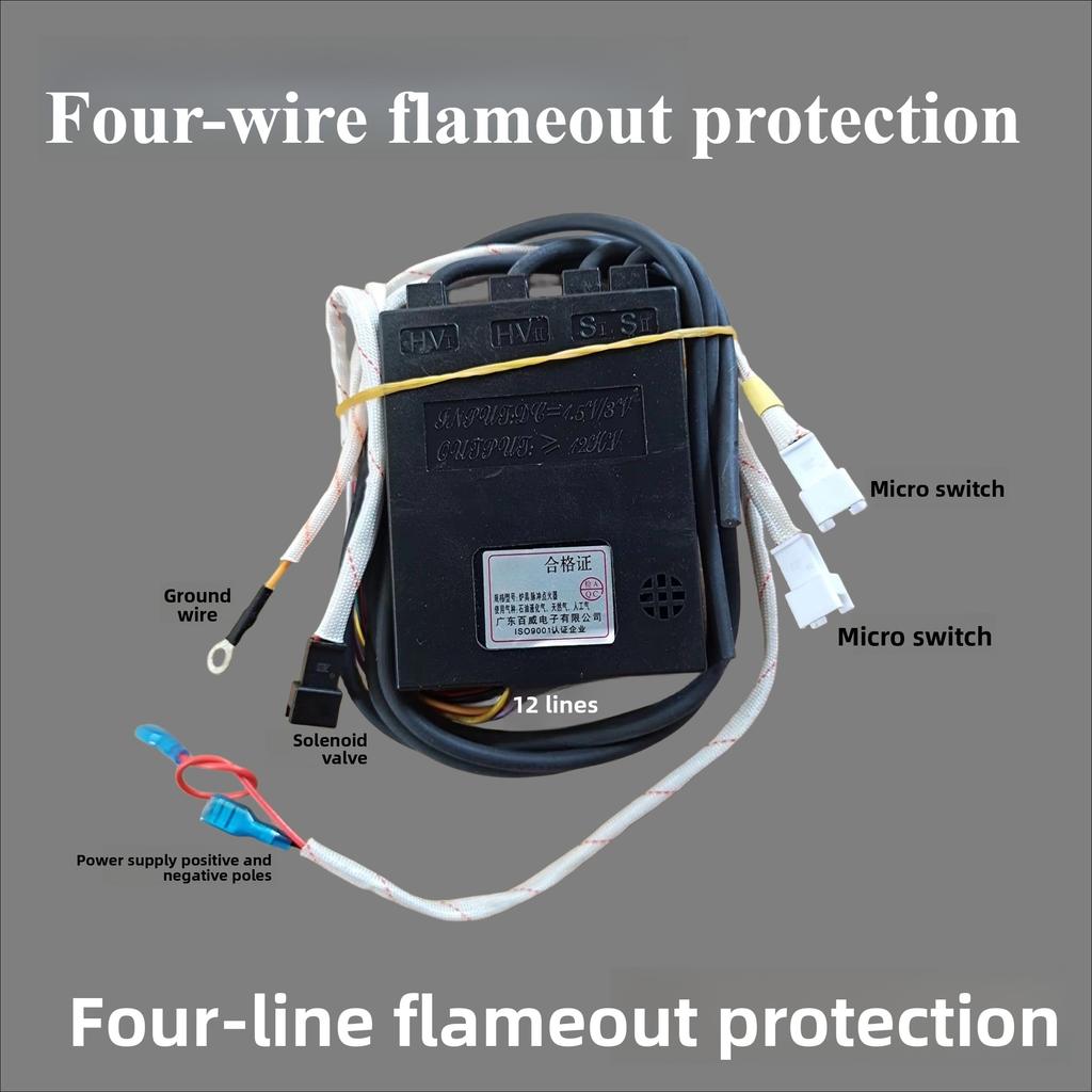 for Embedded gas stove burner, pulse electronic igniter, 1.5/3V universal controller, igniter accessories