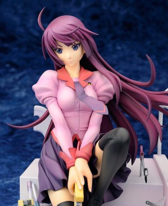 Bakemonogatari Senjougahara Hitagi Scale PVC Painted Finished - (1/7 Product) [Toys & Hobbies]