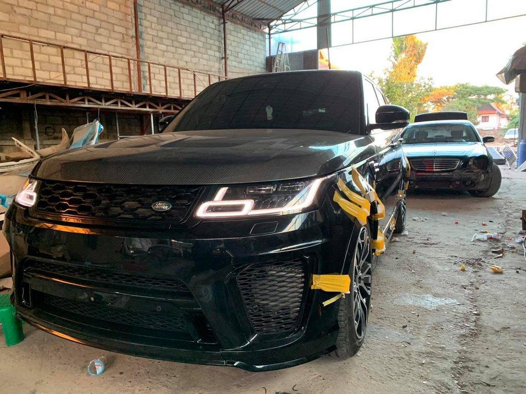 Капот 2013-2022 (карбоновый) для Range Rover Sport