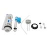 Toilet Flush System Replacement Kit with Dual Flush Mechanism Adjustable Valve