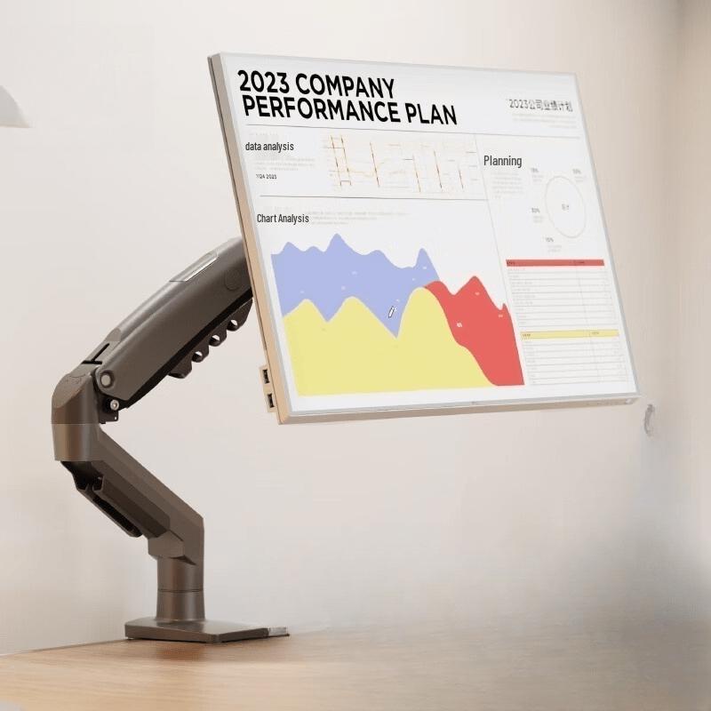 Adjustable Gas Spring Desktop Monitor Arm