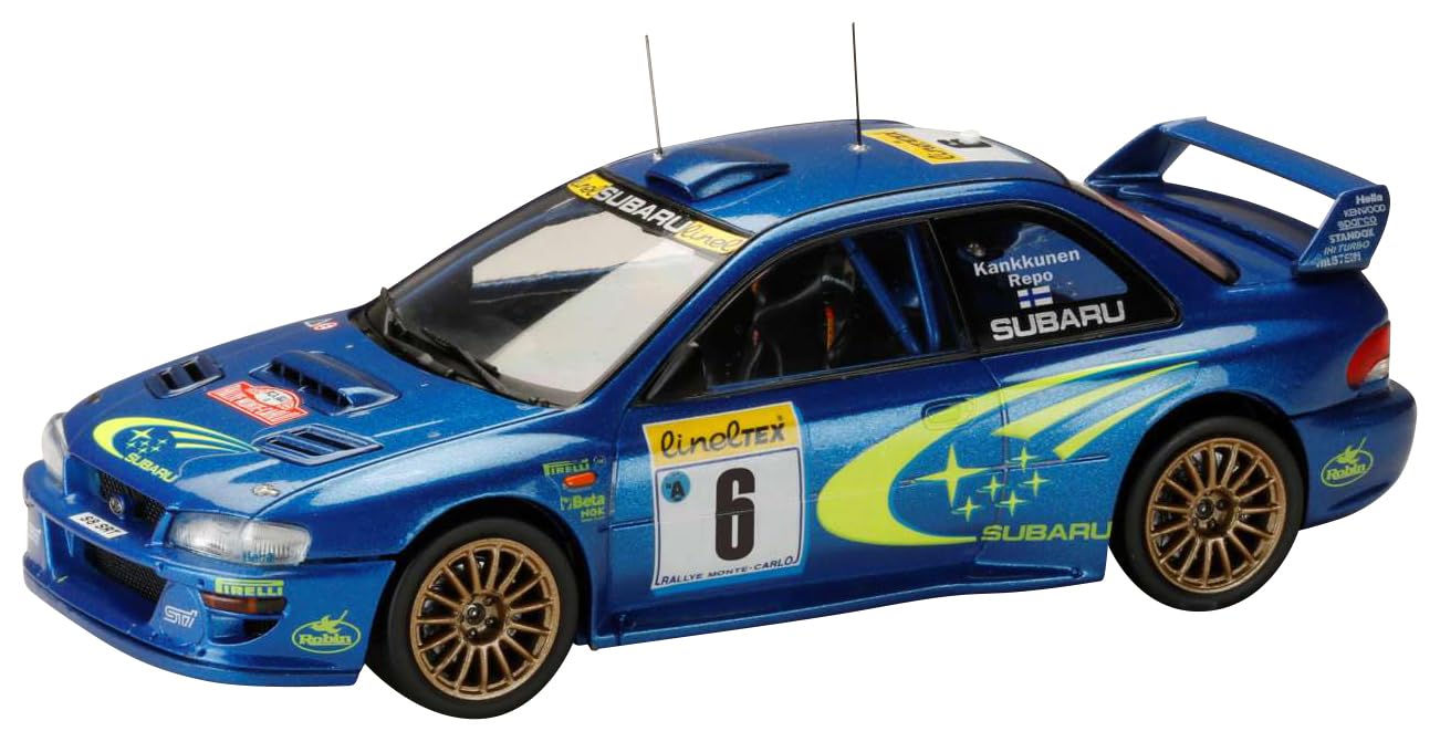 

Hobby Japan HJR43 Subaru Impreza Монте-Карло Готовое изделие HJR431004B 1/43 1999#6