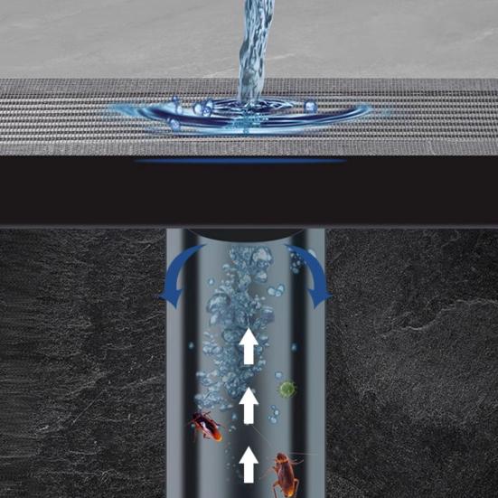 1 Roll Disposable Hair Drain Stickers Waterproof Fiberglass Floor Drain Sticker Mesh Filter Hair