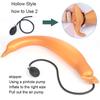 55cm Long Anal Plug Hollow Butt Plug Liquid Silicone Soft Anal Dildo For Women Men Prostate Massage Inflatable Buttplug Sex Toys