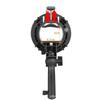 S-Type Clamp Flash Bracket with Bowens Mount and Umbrella Hole