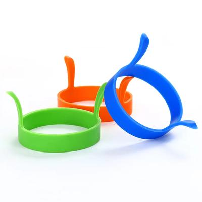 Multi-function Portable Creative for Cooking DIY Tool Silicone Ring Fried Egg Mold Nonstick Pancake Ring Molds Heat Resistant