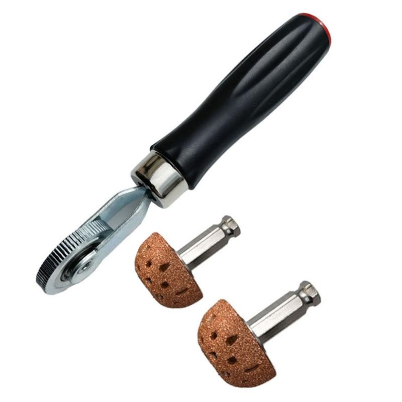 Kit di riparazione per forature di pneumatici senza camera d'aria per motociclette e auto, strumento per pneumatici, strumento di riparazione di emergenza per pneumatici, rullo, ruota tampone per pneumatici, raschietto