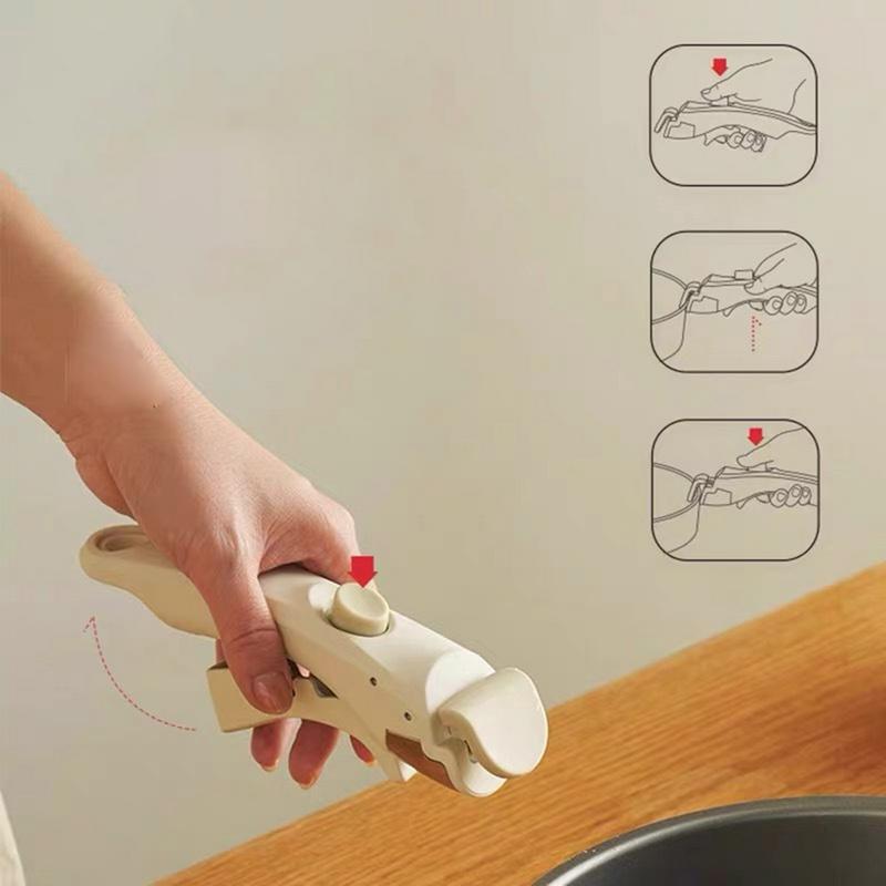 Removable Tableware Pan Handle Tableware Detachable Replacement Clip Hand Grip Kitchen Frying Pan Cookware Accessories
