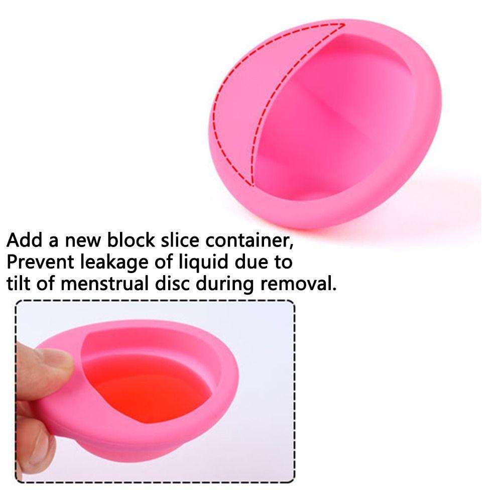 Silicone Silicone Menstrual Cup Soft Menstrual Disc Safety Silicone Monthly Cup Sports