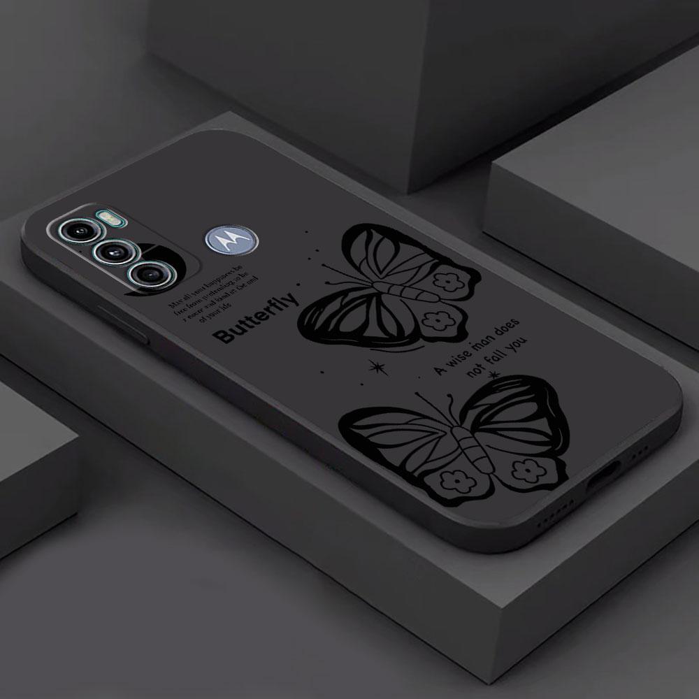 INS Retro Butterfly Phone Case for Motorola Moto Edge 30 Neo Edge 20 Pro One Fusion Plus Edge 40 Pro G9 Plus G200 5G Cover