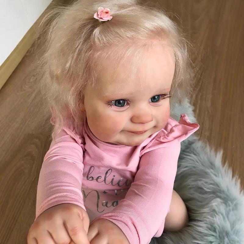 Silicone Baby Doll Realistic Girl Toy For Collectors And Gift Giving