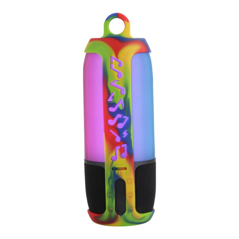 Speaker Siliconen Hoes Draagbare Beschermhoes voor JBL Pulse 3 Bluetooth Speaker Met Haak voor