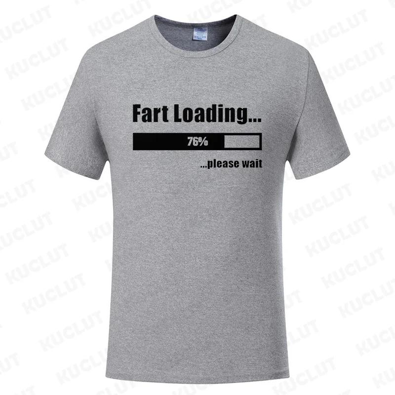 

Huge Fart Loading Mens Tshirt Humor Tee Joke Gag Tshirt for Dad Gifts Guys Male Clothes Short Sleeve Tees Funny Graphic Tops 4XL