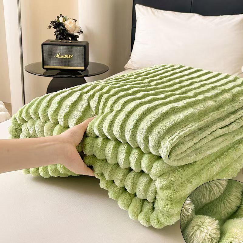 Soft Large Blanket Suitable for Sofa Bed, Plush Blanket Sofa Blanket, Multifunctional Blanket, Fluffy Soft Blanket Double Bed