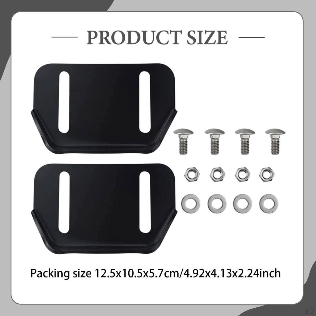 784-5580-0637 Skid Shoe Set Slides Skids Metal Yard Machines Accessory Maintenance Sturdy Slide