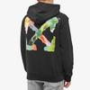 Off-White Brush Arrows Slim Skate Hoodie 'Black Multi-Color' Men's OMBB097S23FLE0041084