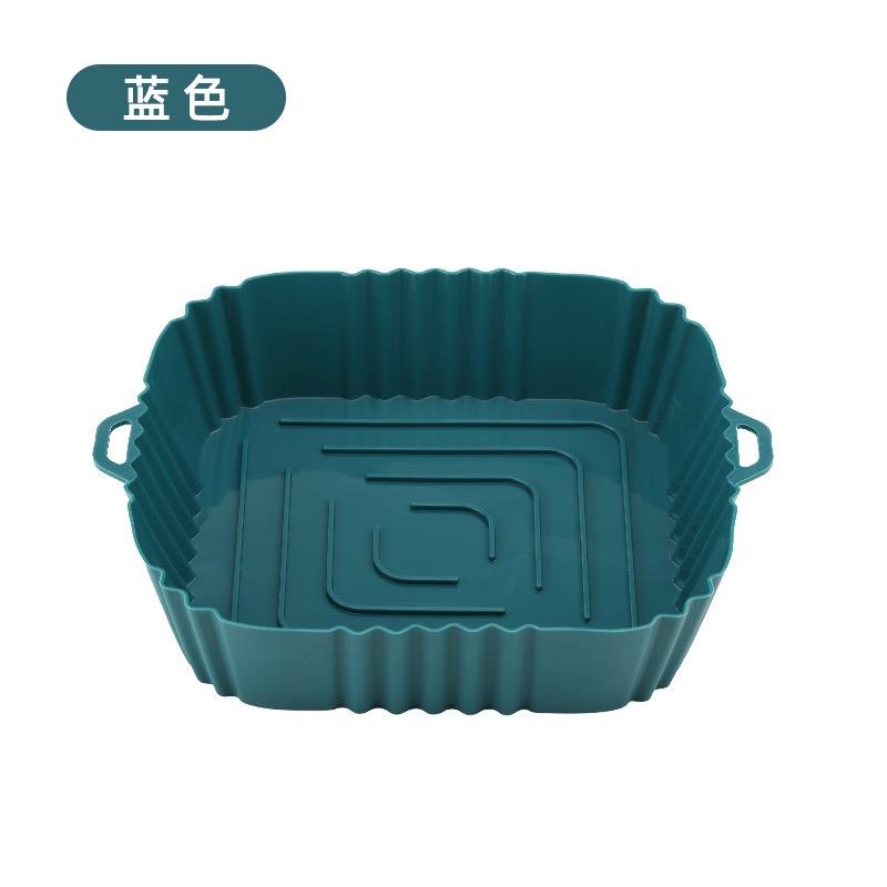 1PC Airfryer Oven Bakplaat Siliconen Bakvorm Gefrituurde Kip Pizza Mat Olievrij Siliconen Pan Airfryer Accessoires