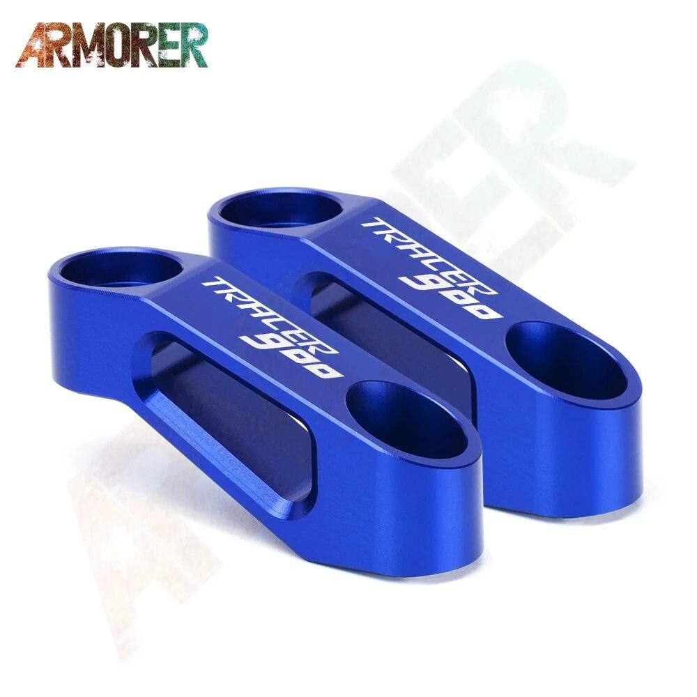 Motorcycle Accessories Mirror Extend Riser Spacers Extension Adapter For YAMAHA TRACER 900 GT TRACER 900GT TRACER900 GT - 2022