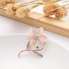 1Pc Romantic Flower Brooch for Women Girls Exquisite Flower Plant Pins Brooches Jewelry Trendy Accessories Party Gift