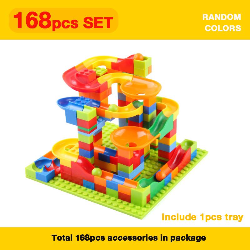 Assembling Slide Building Blocks for Kids Funny Ornaments Variety Slide Assembling Building Blocks Toy for Christmas Gifts