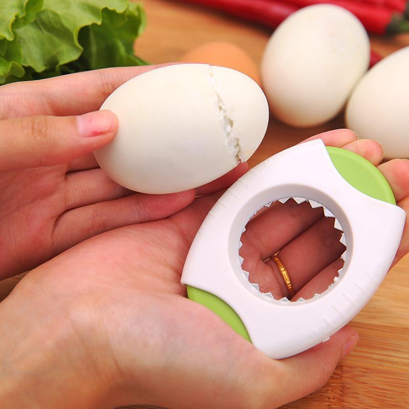 1Pcs Kitchen Egg Breaker Eggshell Cutter Practical Egg Topper Cutter Shell Opener Boiled Egg For Home Kitchen Cooking