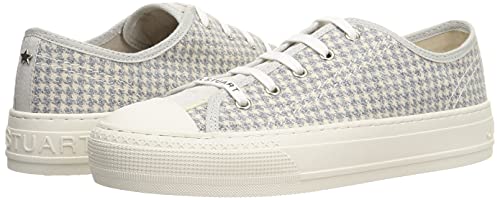 JILL STUART SHOE Women's Lace-Up Sneakers 6366 LGY/ 22.0 cm E