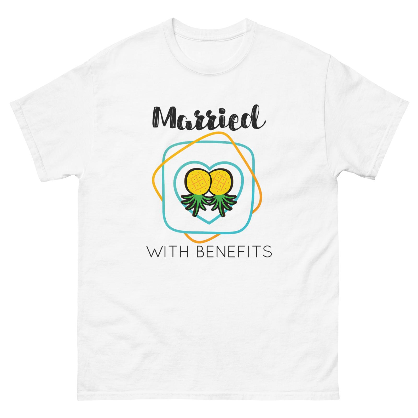 Swingers Married with Benefits Pineapple Unisex T-Shirt Mens Womens Tees Top M