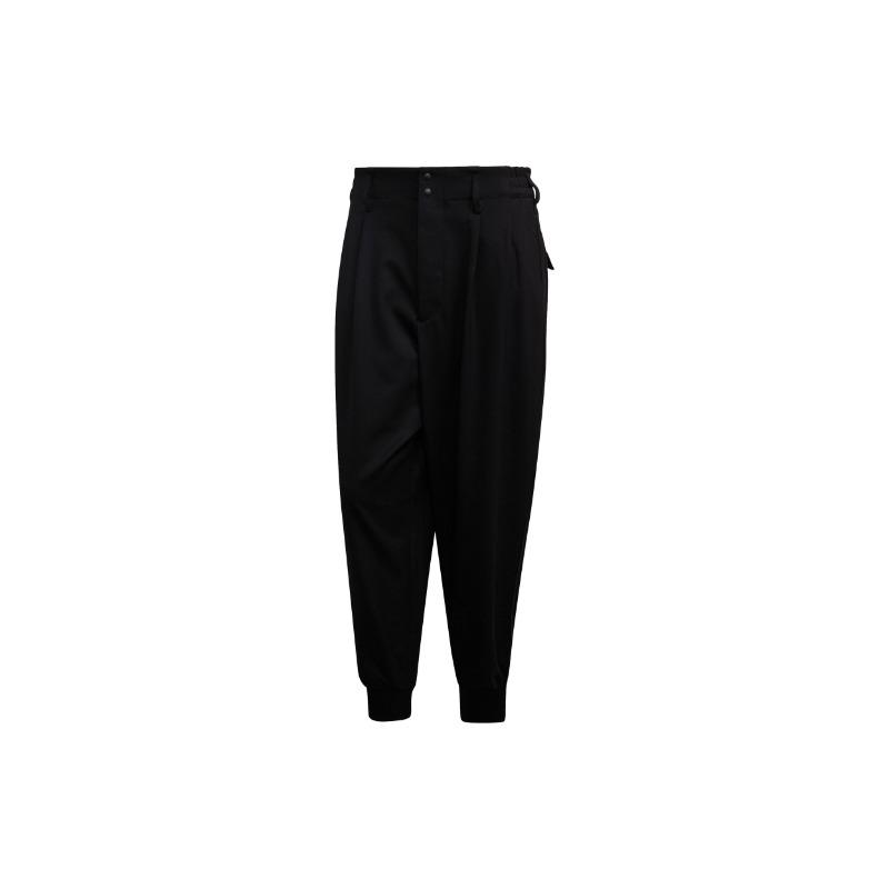 Y-3 Refined Wool Cuff Pant Black Men Bottoms GK4567