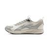 Li Ning Trendy Fashion Non-Slip Wear-Resistant Low-Top Casual Running Shoes Men Sneakers Beige Silver AGLU313-3