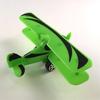 Mini Vintage Plastic Plane Model Aircraft Glider Biplane Airplane Model Kids Toy