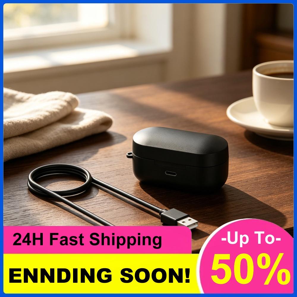 Charger Case Cradle Dock for Technics AZ80 Replacement Accessory No Earbuds Charging Box with Type-C Charge Cable Lightweight