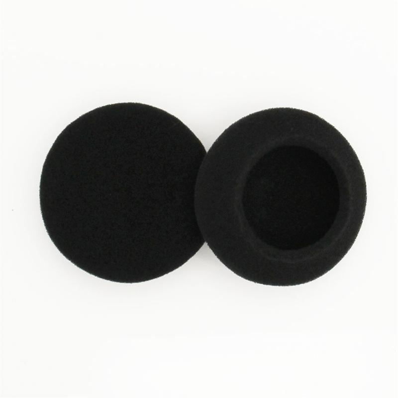 10 Pares/lote Redondo 35 40 45 50 55 60 65 mm Cubierta de Auriculares Reemplazo Esponja Almohadillas para Orejas Universal Almohadillas de Espuma Cojín de Espuma