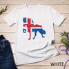 Iceland Flag Pony Kids Man Women Icelandic Horse Unisex T-shirt