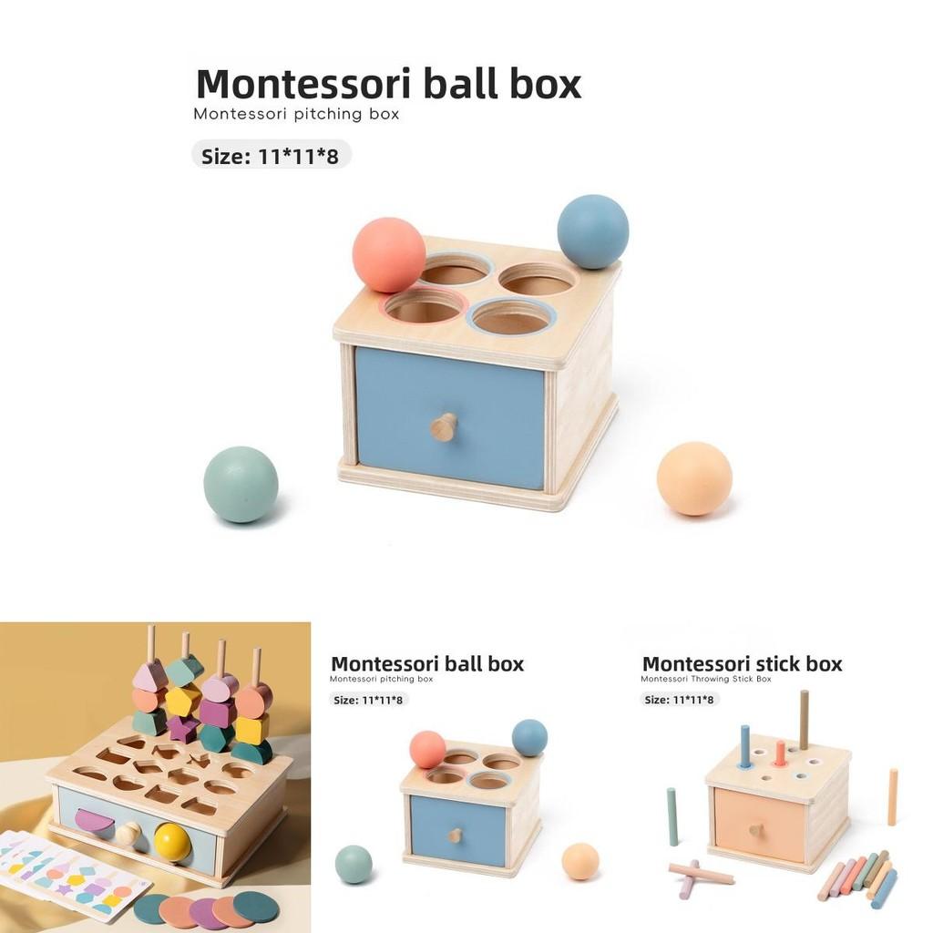 Sorting Box Wooden Educational Toy For Baby Color Shape Recognition