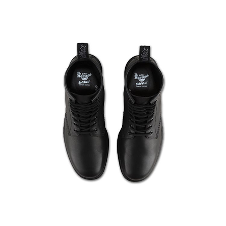 Dr. Martens Stivaletti Casual High-Top in Pelle Stivali Unisex Neri 23093001