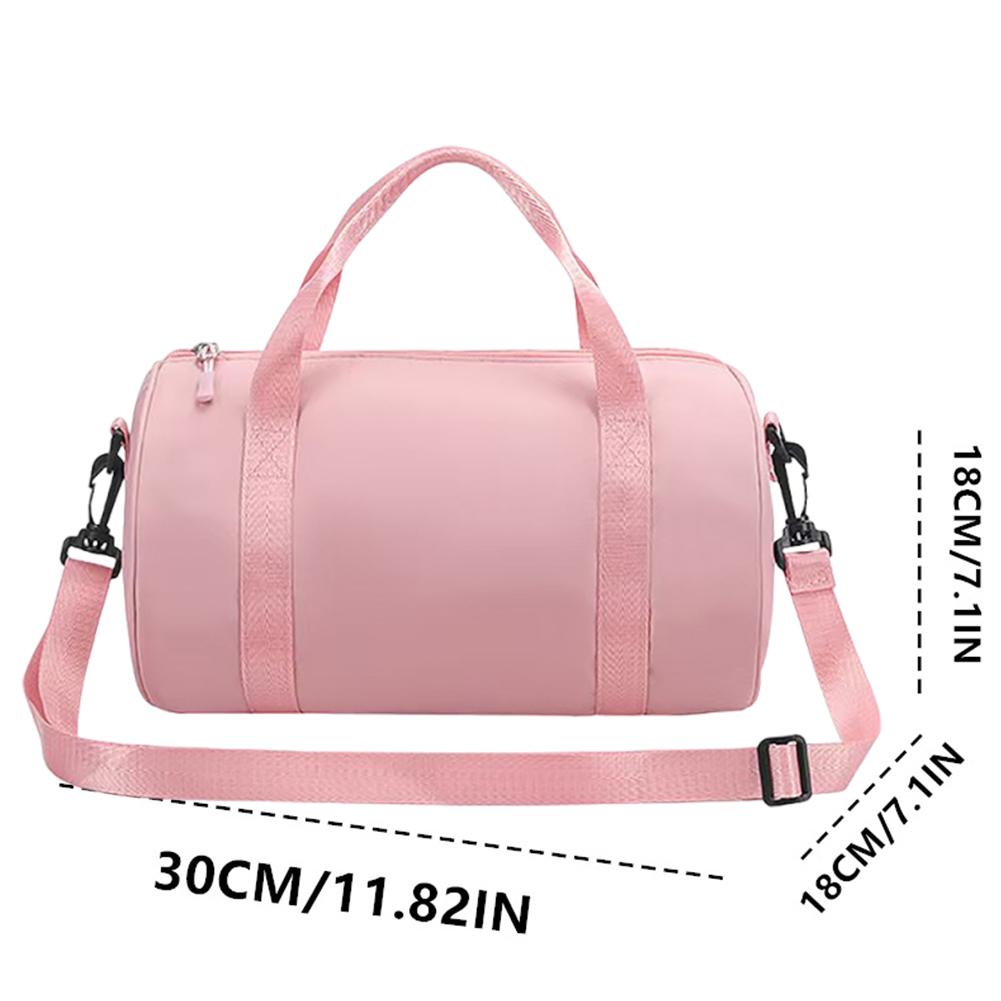 Mini Gym Bag Large Ballerina Bag Solid Color Small Duffle Bag Lightweight for Fitness Workout Travel Dance Ballet Swim