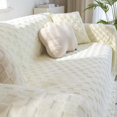 Sofa Towel Four Seasons Universal Light Luxury Cushion Ins All-Inclusive Sofa Cover Cushion Cover Towel Plush Anti-Scratching Thickened