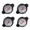 Dirt Bike Cooling System Temp Indicator Cap for Motorcycles, Large Grip Radiator Cap for Replacement Maintenance Service