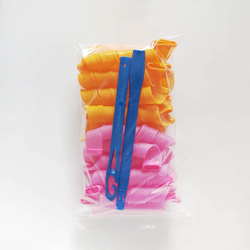 Heatless Hair Curler No Heat Silk Ribbon Hair Rollers Curls Headband Sleeping Soft Lazy Hair Curlers Foam Rod Curling Hair Tools