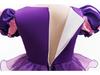 New Girls' Halloween Puff Sleeve Mesh Dress Costume