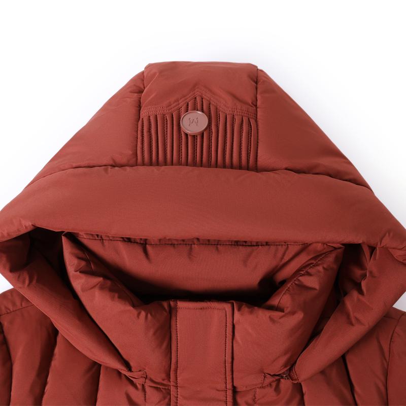 Middle Age Women's Puffer Jackets Winter Short Parkas Hooded Plus Size Thick Down Coats Woman Outerwears