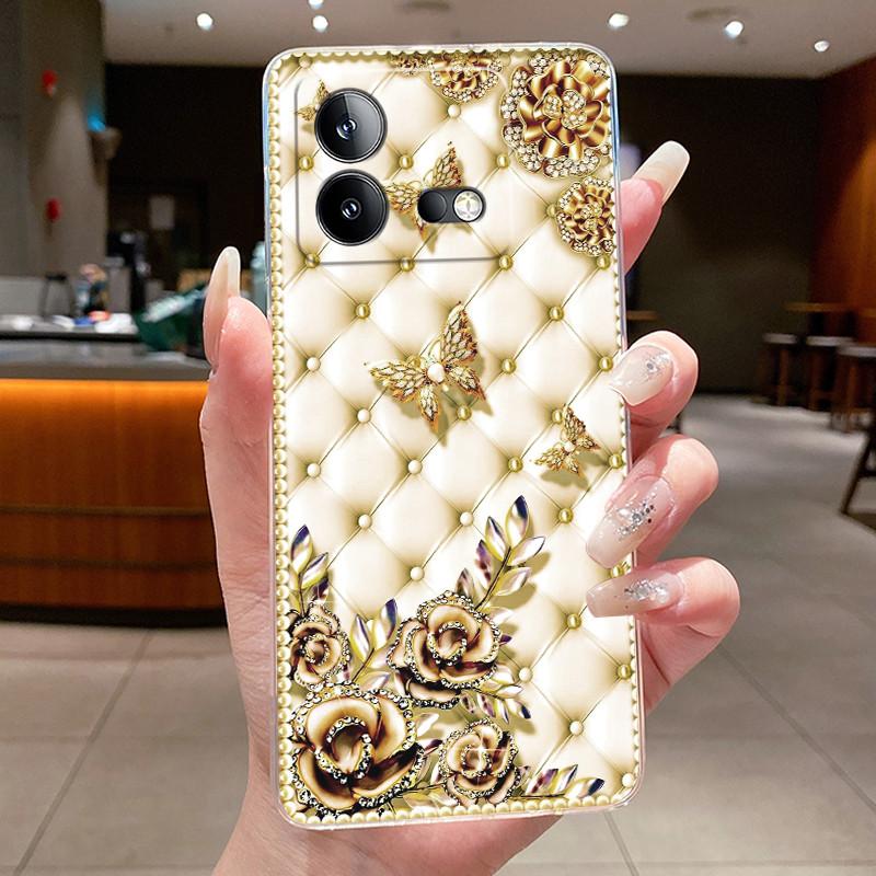 Casing For Vivo iQOO Neo 8 Luxury Dragon Cute Cool Boys Girls Phone Case Back Cover For Vivo iQOO Neo8 Pro 5G Transparent Shell