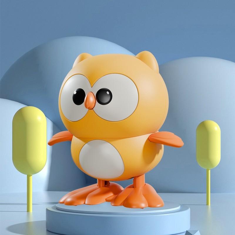 

Cartoon Windup Chicken Toy For Toddlers With Jumping And Running Features For Early Learning Fun Yellow Owl