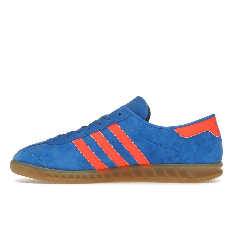 Adidas Hamburg Blue Bird Solar Orange Women Sneakers Gum IH5471