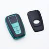 2 Buttons TPU Leather Car Key Case Cover For Toyota Prius Camry Corolla CHR C-HR RAV4 Land Cruiser Prado Shell Fob Accessories
