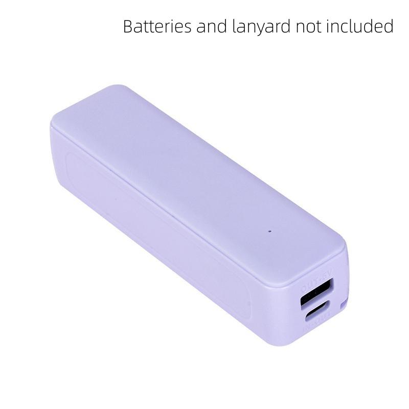 DIY 21700 Power Bank Case Portable Type-C 5V1A Mini Power Supply Kit for Backpacking Lightweight Power Supply